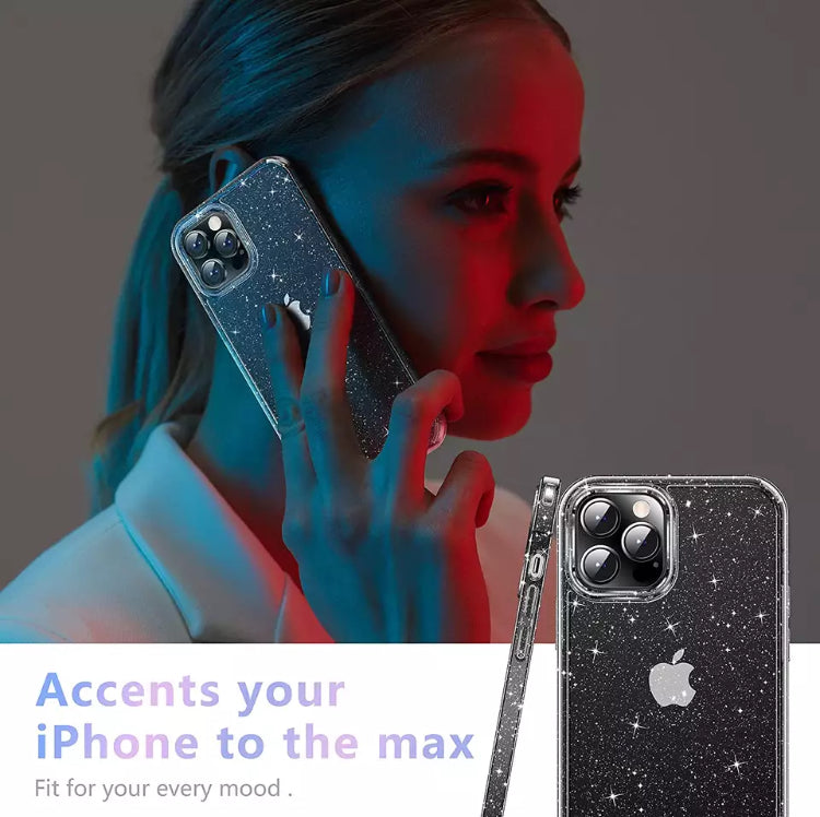 Classic OtterStyle Glitters/Clear Shockproof Hardshell TPU Phone Case- for Apple iPhone 14 Series 2022 - Super Savings Technologies Co.,LTD Classic OtterStyle Glitters/Clear Shockproof Hardshell TPU Phone Case- for Apple iPhone 14 Series 2022 - Super Savings Technologies Co.,LTD